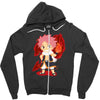 natsu dragneel Zipper Hoodie