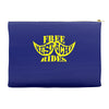 free mustache rides t shirt Accessory Pouches