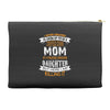 Super Cool Mom Of A Freaking Awesome Granddaughter Accessory Pouches