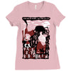b shirt Ladies Fitted T-Shirt