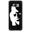 sax player lady face optical illusion Samsung Galaxy S8 Plus