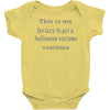 too lazy to get a halloween costume Baby Onesie