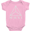mmxi roman numerals triangle Baby Onesie