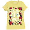 Women's March Hear Our Voice Ladies Fitted T-Shirt