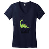 Sister Saurus Women's V-Neck T-Shirt