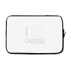 i love cheese Laptop sleeve