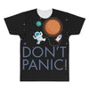 spacex don't panic in space All Over Men's T-shirt