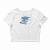 words are for nerds Crop Top
