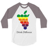 drink different 3/4 Sleeve Shirt