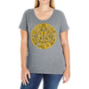 azteca wars Ladies Curvy T-Shirt