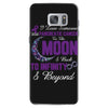 i love someone with pancreatic cancer to the moon &amp; back to infinity Samsung Galaxy S7 Case