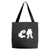 ca cartoon hands Tote Bags