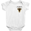 black clover pocket Baby Bodysuit