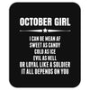 Super October Girl Mousepad