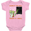 Learn it You Will Teach it i Shall Baby Bodysuit