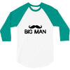 big man little man 3/4 Sleeve Shirt