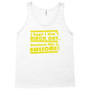 i hope i dont black out because this is awesome Tank Top