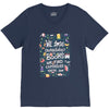 we lose ourselves in books V-Neck Tee