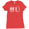 fishing   problem solved Ladies Fitted T-Shirt