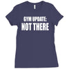 gym update not there Ladies Fitted T-Shirt