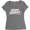 minininjas Women's Triblend Scoop T-shirt