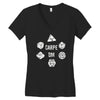 christmas gift carpe dm Women's V-Neck T-Shirt