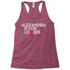 alexandria is for lovers Racerback Tank