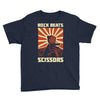 rock beat scissors Youth Tee