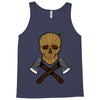 skull wood Tank Top