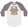 peach's gym 3/4 Sleeve Shirt