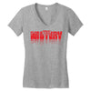 the ghots Women's V-Neck T-Shirt