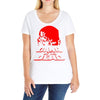 dawn of the dead retro 70s horror zombie film Ladies Curvy T-Shirt
