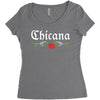 Chicana Women's Triblend Scoop T-shirt