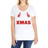 xmas gift the best Ladies Curvy T-Shirt