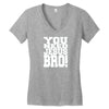 need jesus bro Women's V-Neck T-Shirt