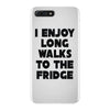 i enjoy long walks to the fridge iPhone 7 Plus Case
