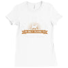 leave me alone talking to my cat today Ladies Fitted T-Shirt