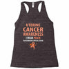 i wear peach for some special to me Racerback Tank