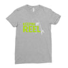 keepin' it reel Ladies Fitted T-Shirt