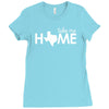 take me home Ladies Fitted T-Shirt