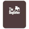 the dogfather  nerd retro der pate godfather fun Mousepad