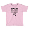 Zombies Eat Brains Dont Worry You Are Safe Toddler T-shirt
