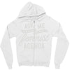 feminist agenda Zipper Hoodie