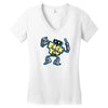 fuck you, human! Women's V-Neck T-Shirt