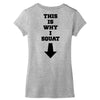 This Is Why I Squat Women's V-Neck T-Shirt