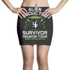 alien abductee survivor tour ufo nerd geek comic funny Mini Skirts