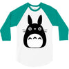 totoro 3/4 Sleeve Shirt