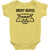 angry beaver Baby Bodysuit