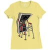 old gamer Ladies Fitted T-Shirt