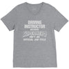 driving instructor superhero V-Neck Tee